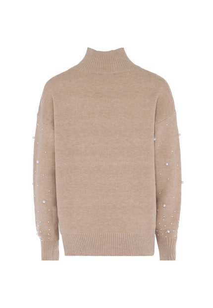 Faina Women's Sweater With Pearls