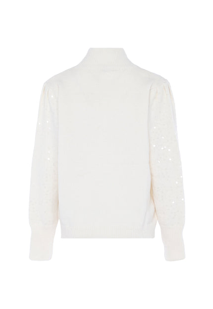 Faina Women's Knitted Sweater With Sequins