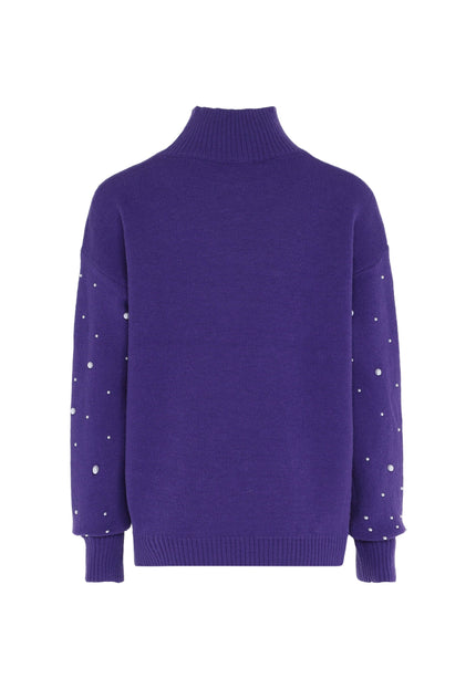 Faina Women's Sweater With Pearls