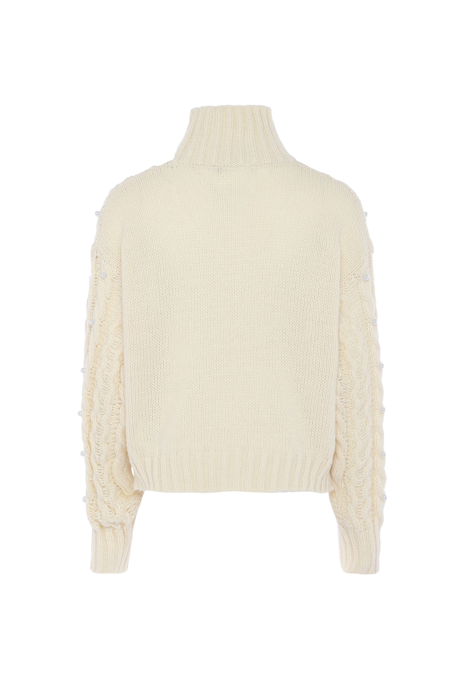 Faina Women's Sweater With Pearls