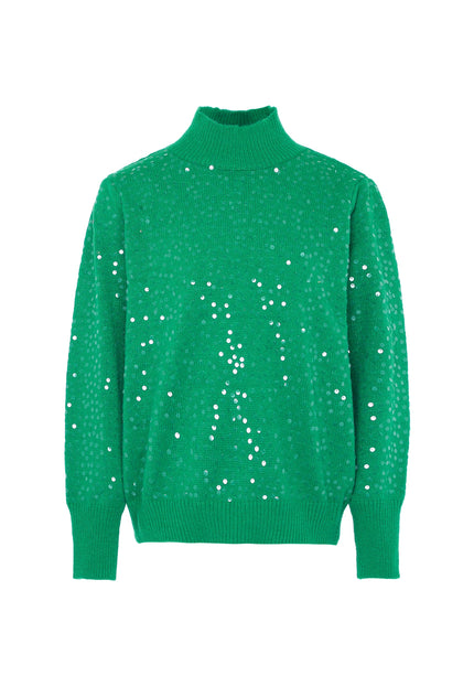 Faina Women's Knitted Sweater With Sequins