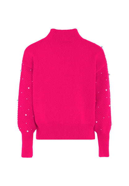 Faina Women's Sweater With Pearls