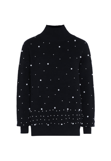 Faina Women's Sweater With Pearls