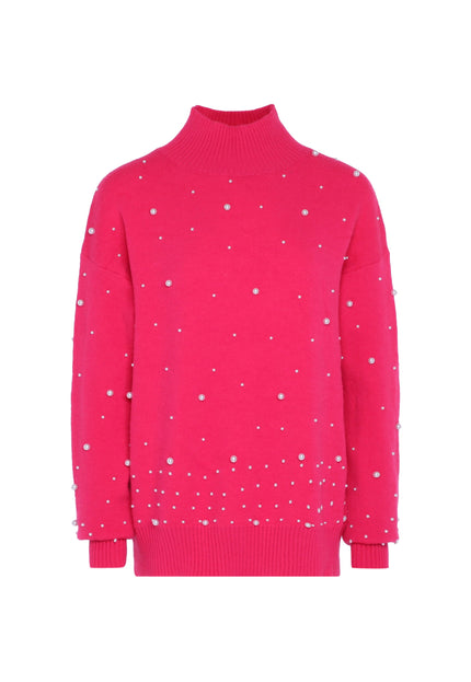 Faina Women's Sweater With Pearls