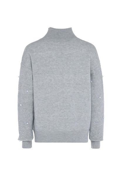 Faina Women's Sweater With Pearls