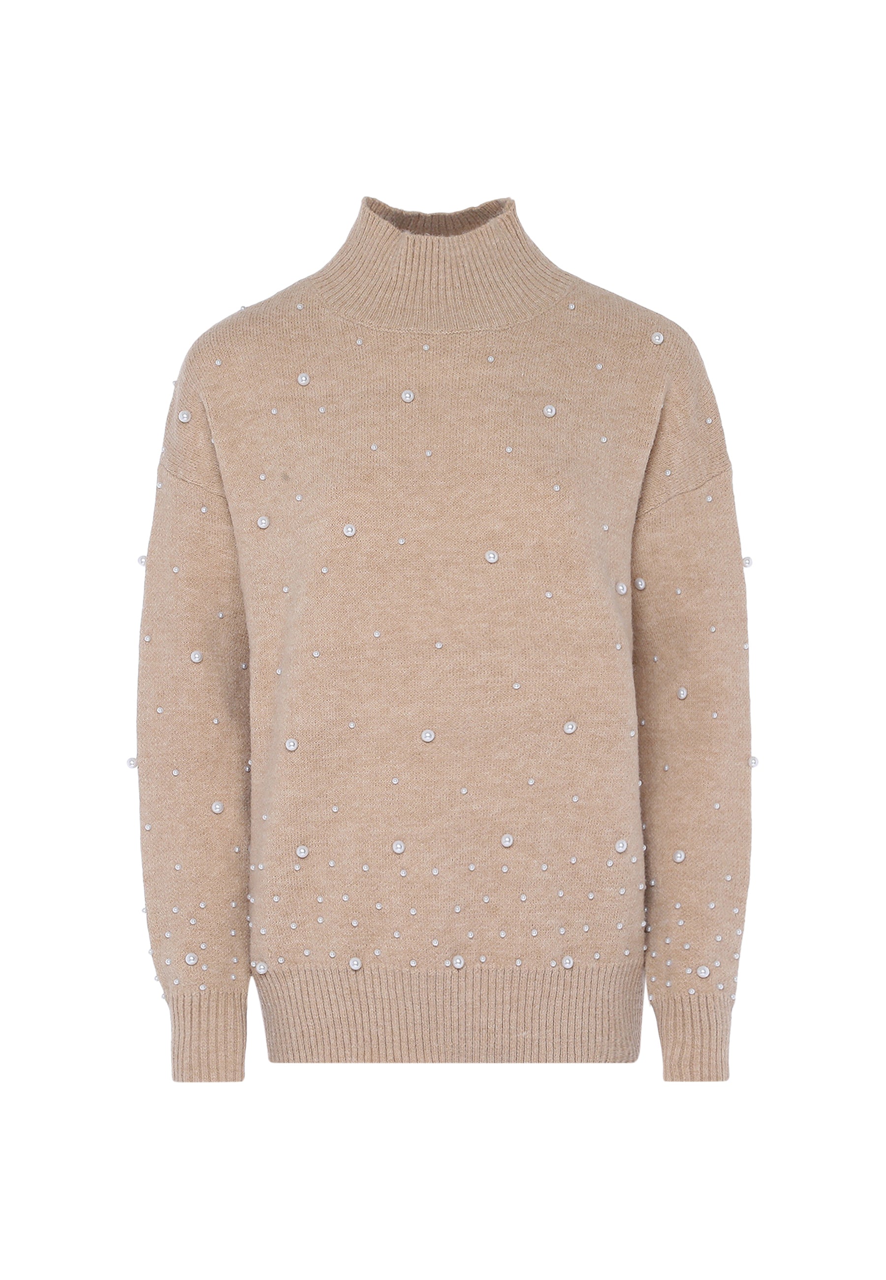 Faina Women's Sweater With Pearls