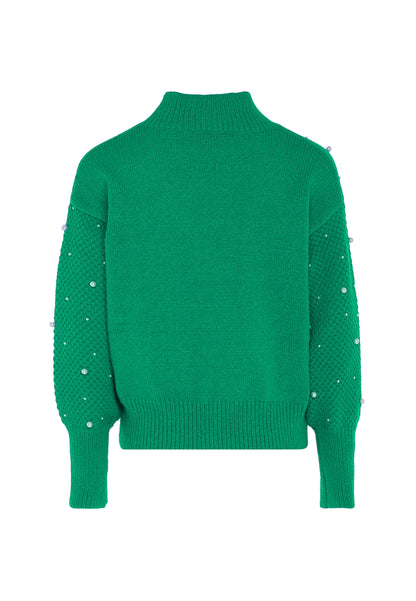 Faina Women's Sweater With Pearls