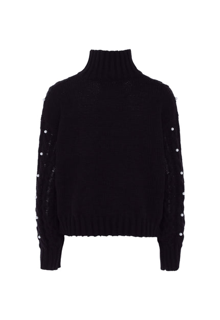 Faina Women's Sweater With Pearls