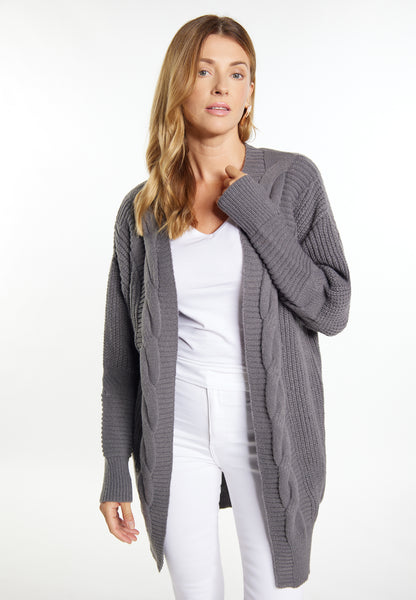 usha WHITE LABEL Damen langer Cardigan