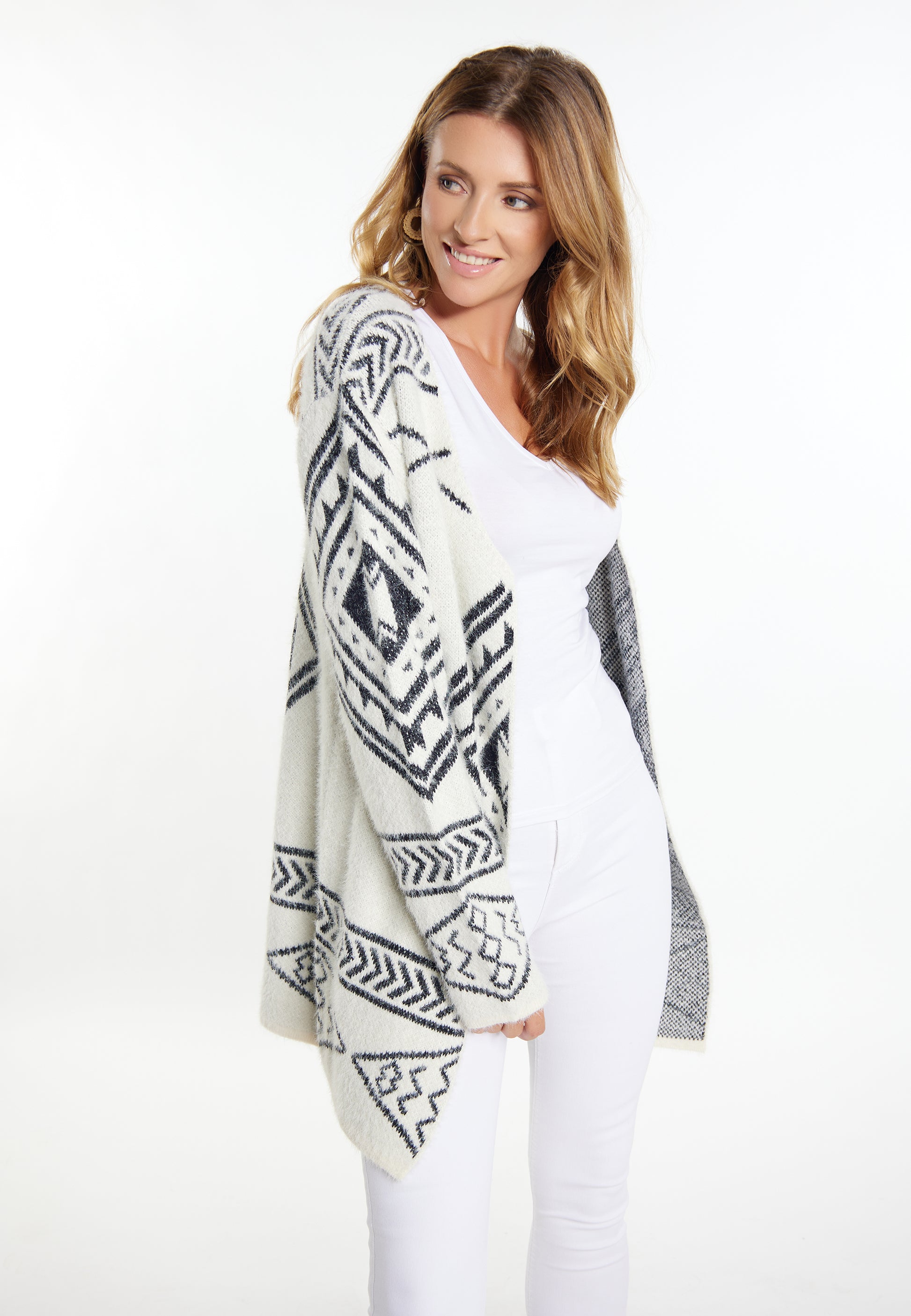 usha FESTIVAL Women's Knit Cardigan