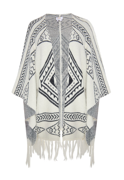 usha FESTIVAL Damen Strick-Poncho