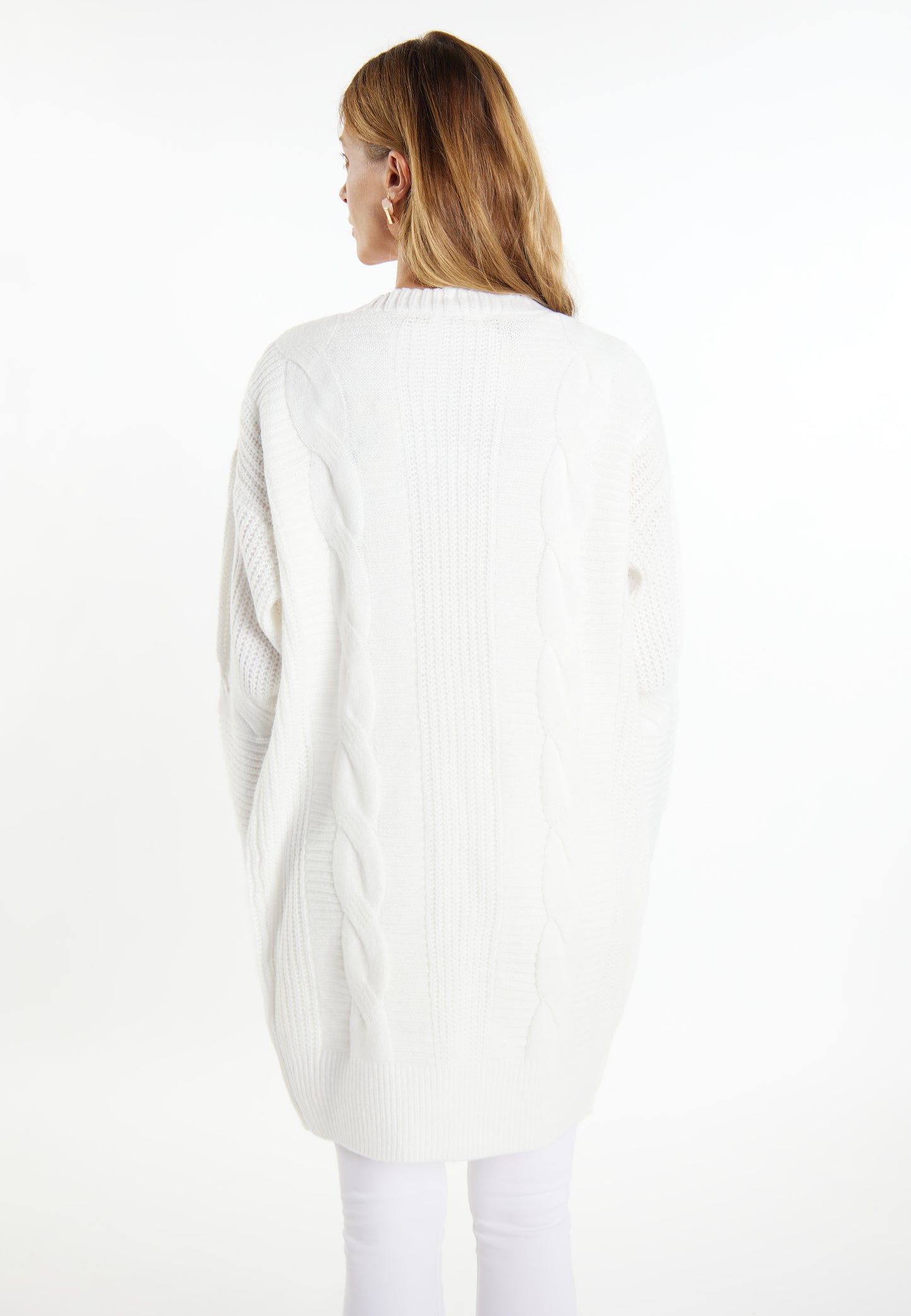 usha WHITE LABEL Damen langer Cardigan