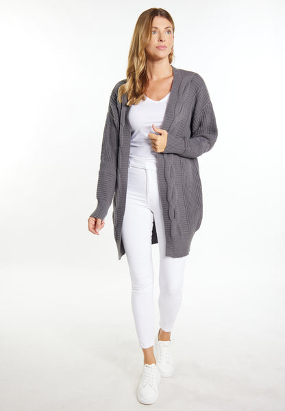 usha WHITE LABEL Damen langer Cardigan