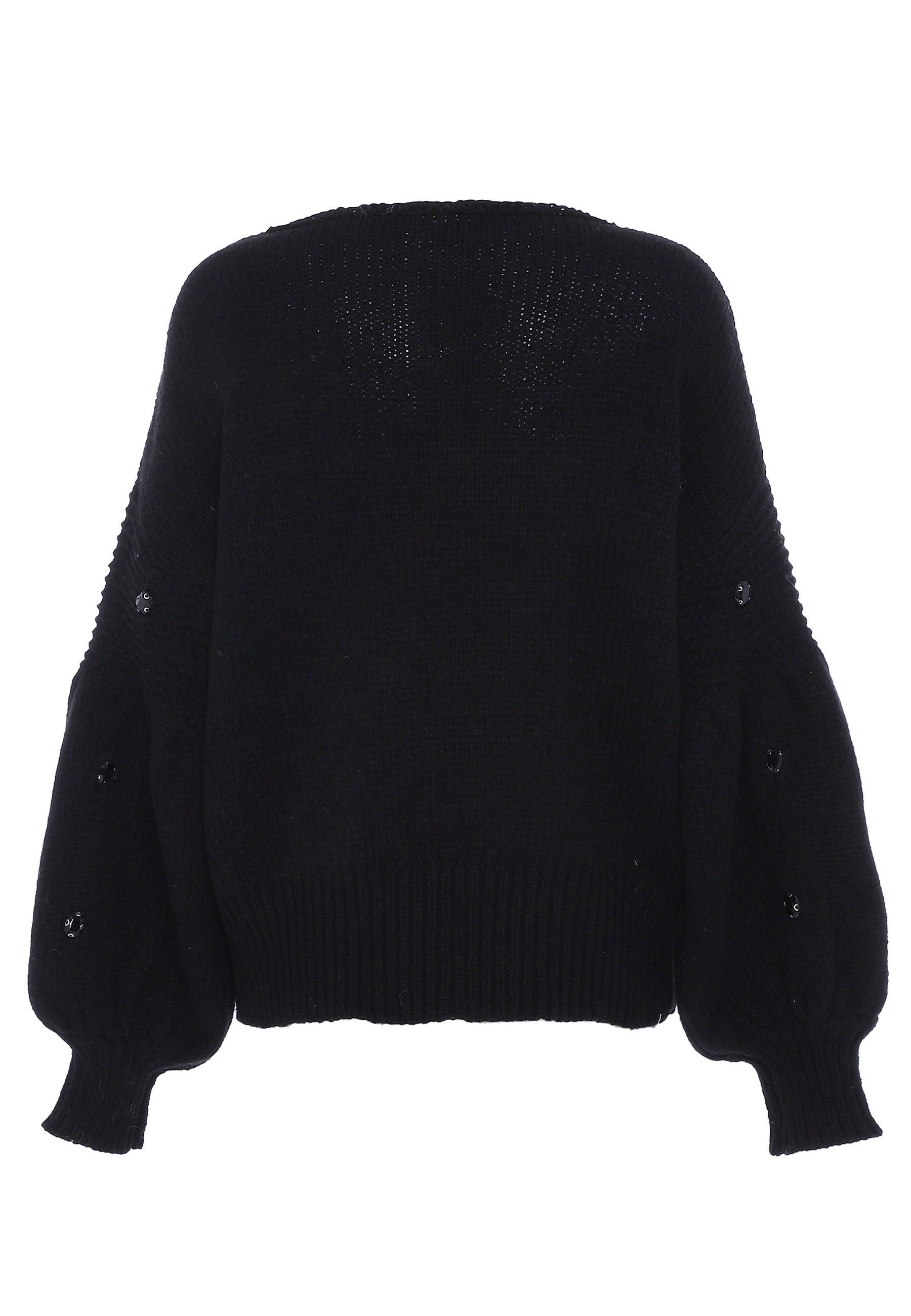 Faina Women's Sweater With Rhinestones