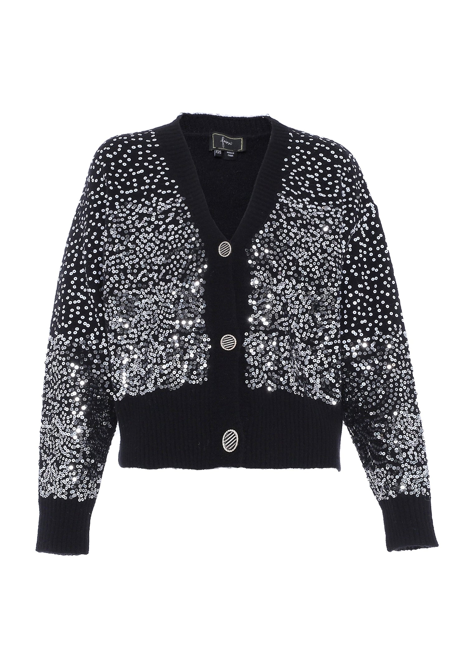 Faina Women's Cardigan With Sequins
