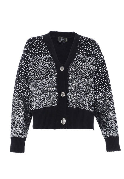 Faina Women's Cardigan With Sequins
