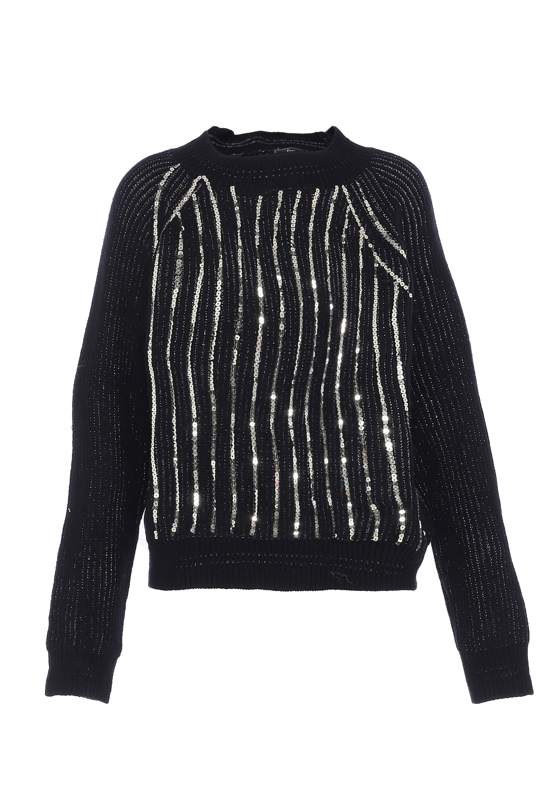 faina Women's Knitted Sweater With Sequin