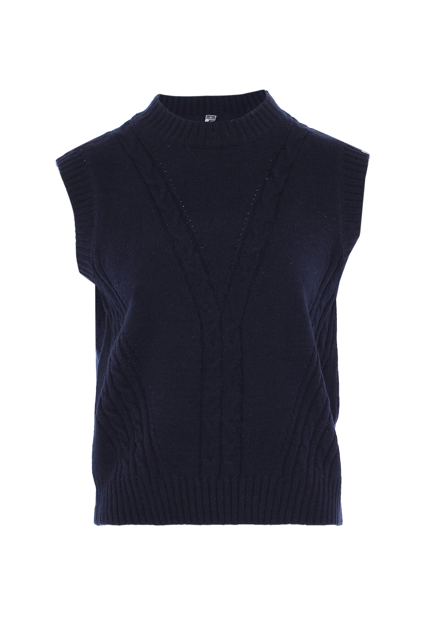 Dreimaster maritim Women's Knit Sweater Vest