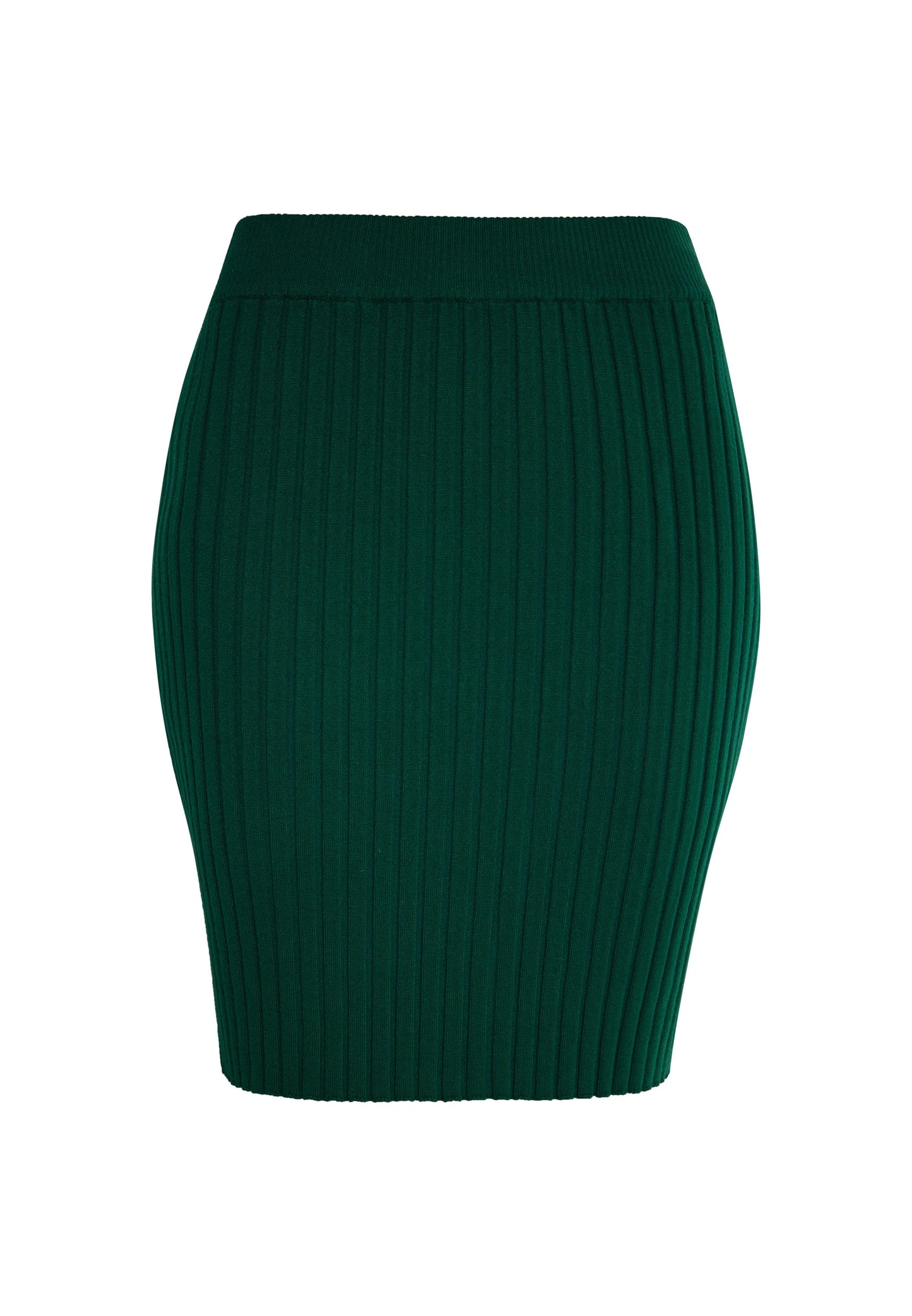 Faina Women's Skirt With A Ribbed Knit Look