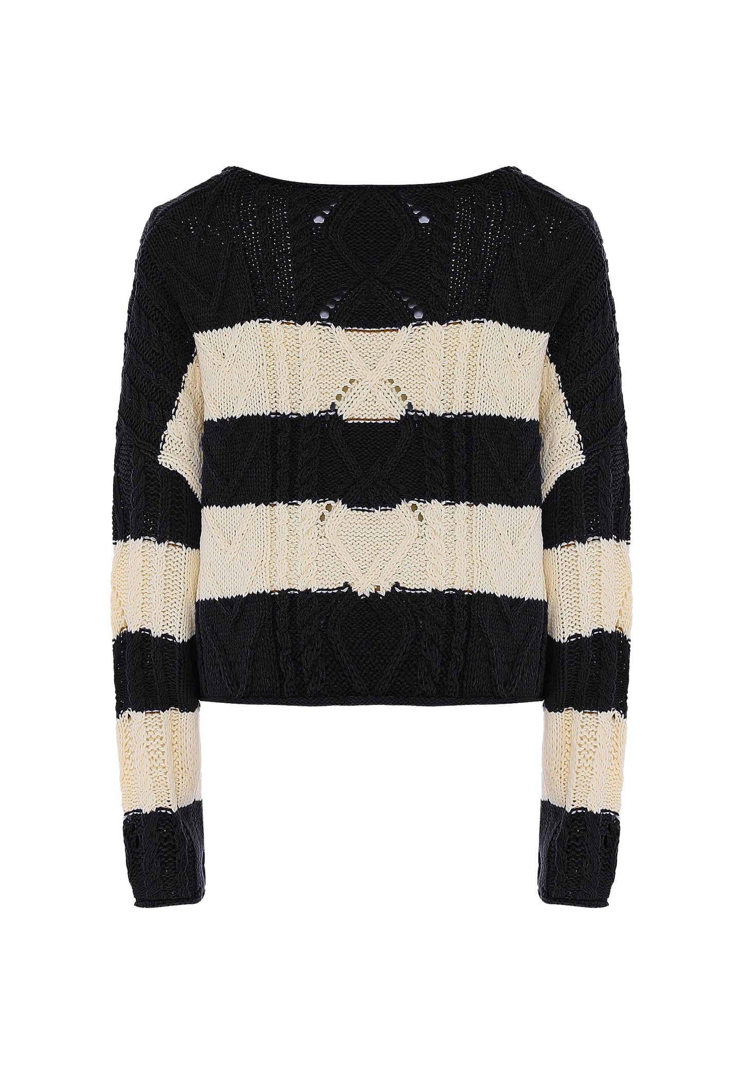 Dreimaster vintage Women's Sweater With Stripes