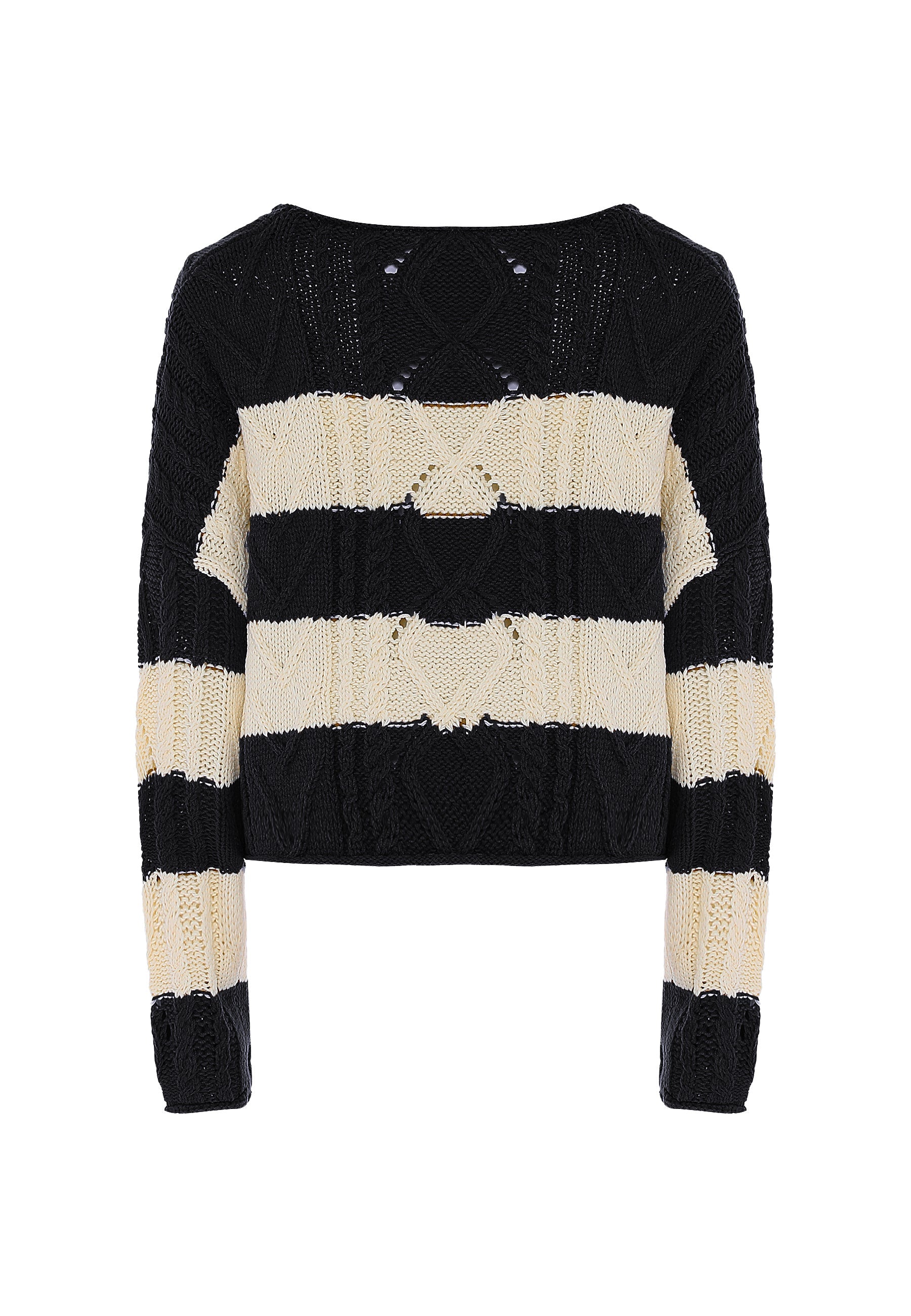 Dreimaster vintage Women's Sweater With Stripes