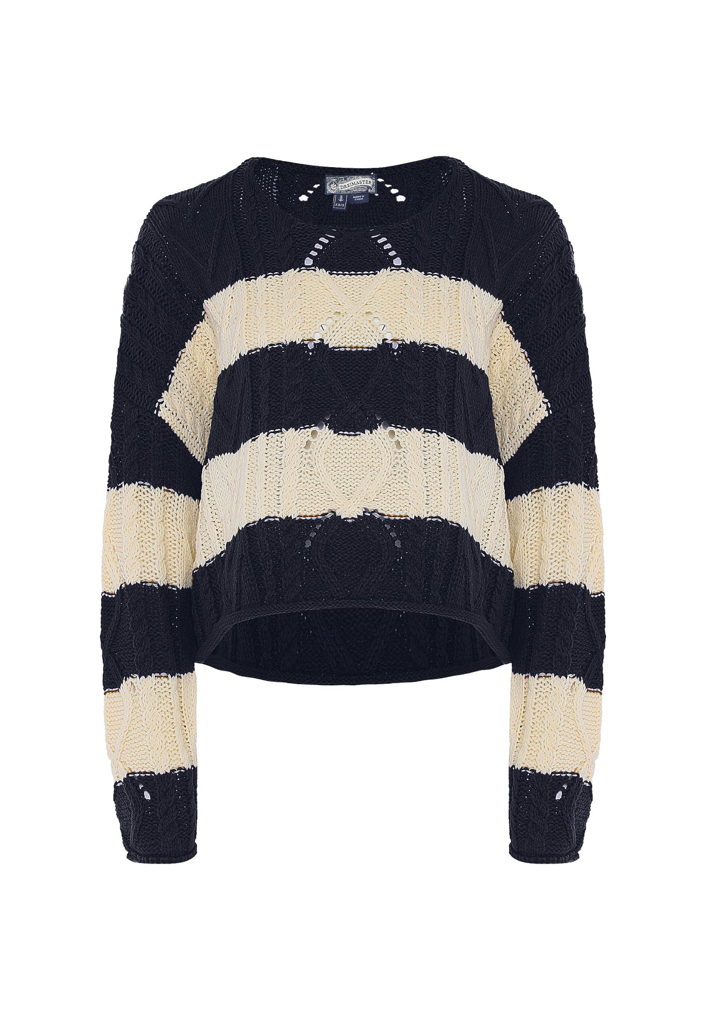 Dreimaster vintage Women's Sweater With Stripes