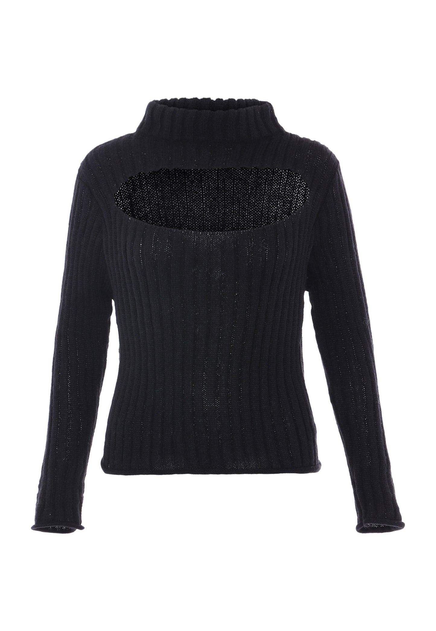 aleva Women's Sweater With Cut Out