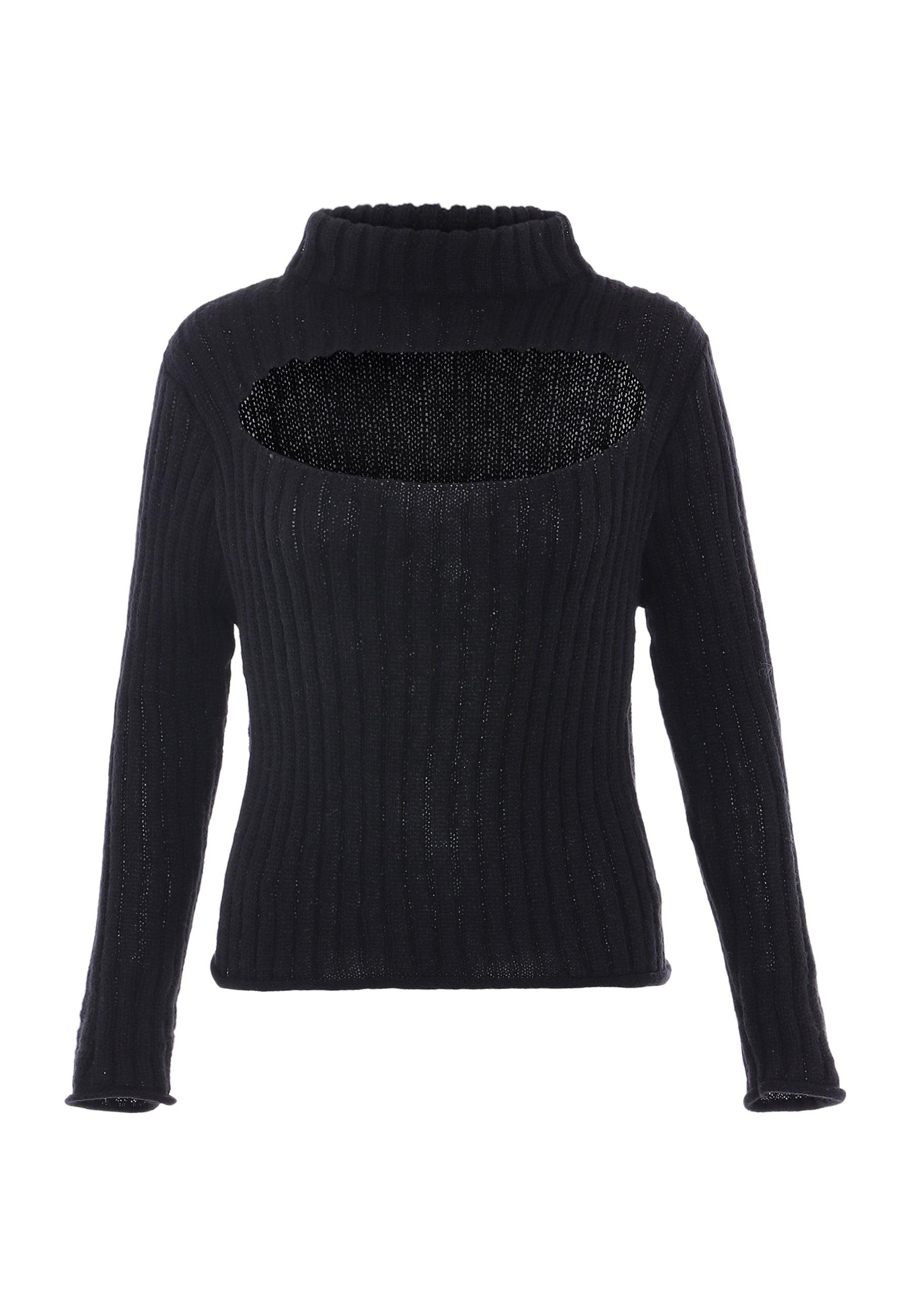 aleva Women's Sweater With Cut Out