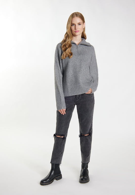 DreiMaster Vintage Damen Rippenstrick Troyer