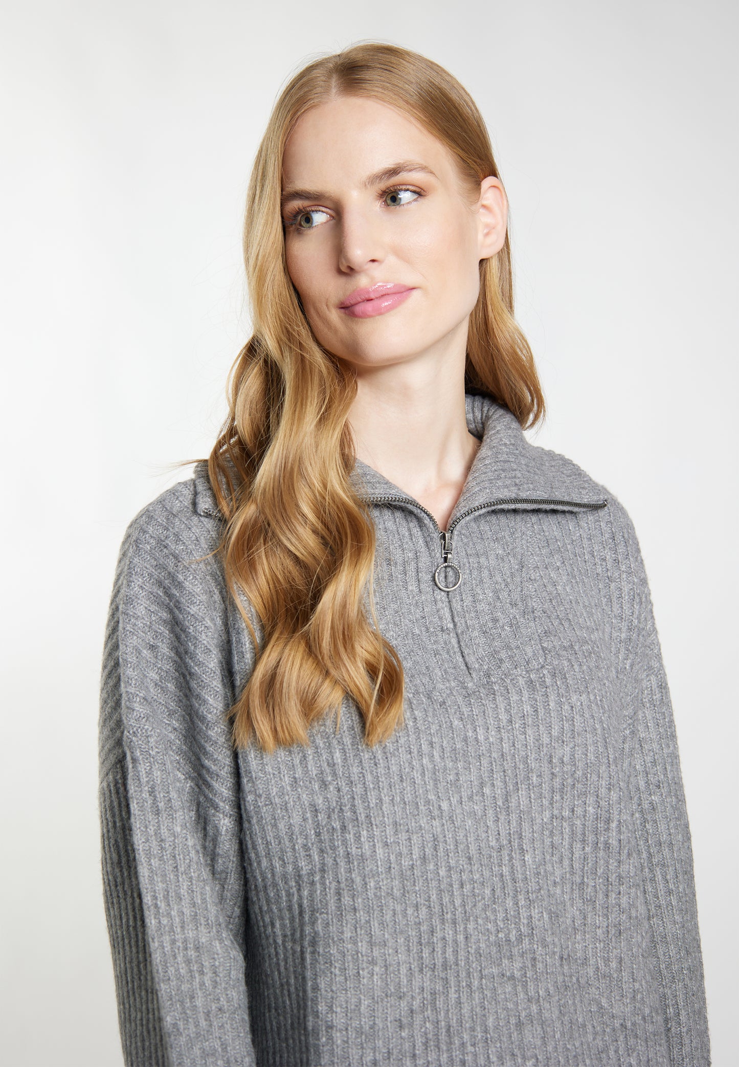 DreiMaster Vintage Damen Rippenstrick Troyer