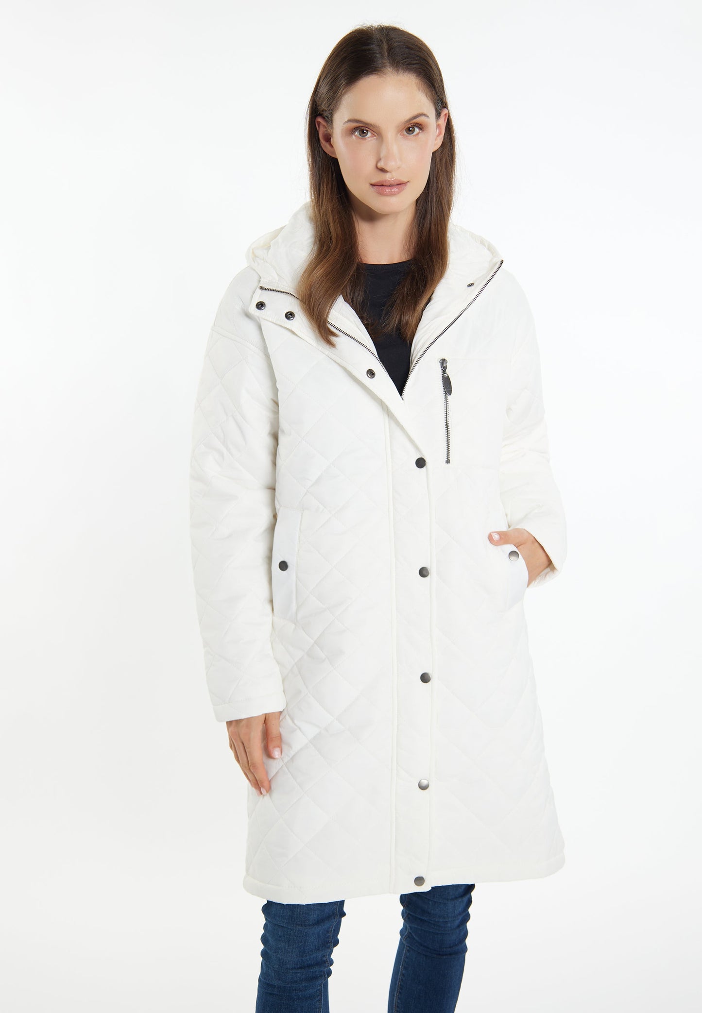 Usha Women's Light Quilted Coat