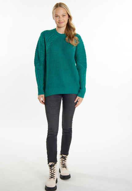 myMo Damen-Strickpullover