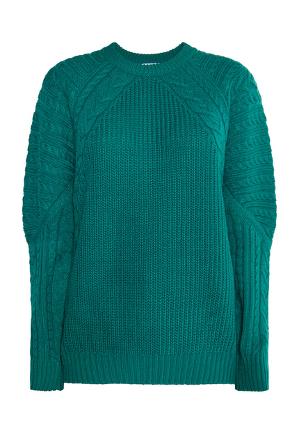 myMo Damen-Strickpullover