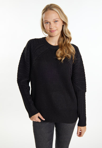 myMo Damen-Strickpullover