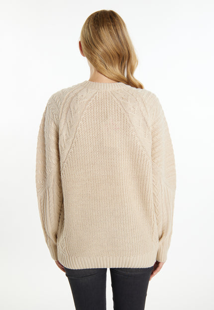 myMo Damen-Strickpullover