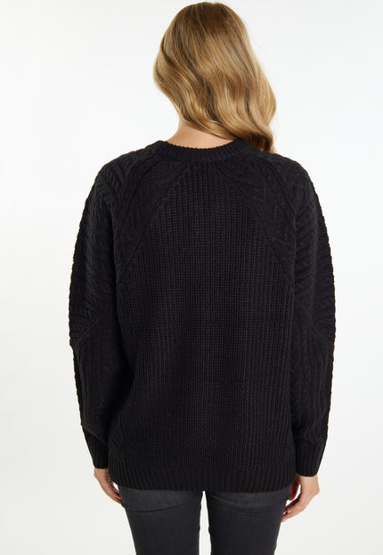 myMo Damen-Strickpullover