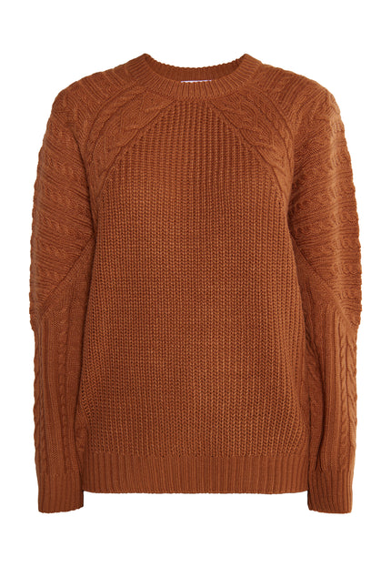 myMo Damen-Strickpullover