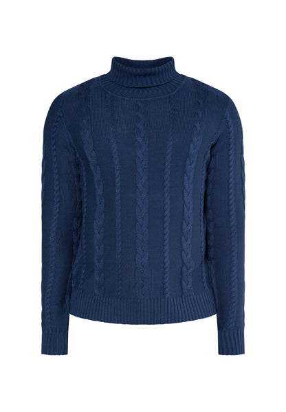 DreiMaster Vintage Męski sweter z golfem