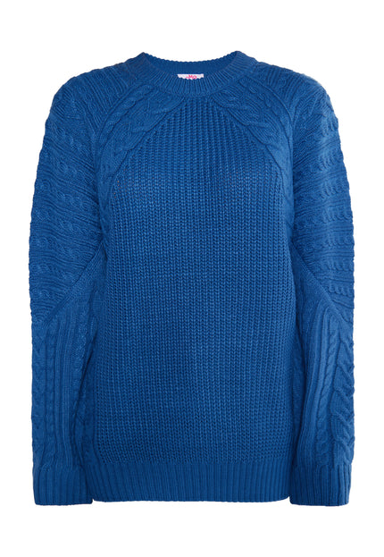 myMo Damen-Strickpullover