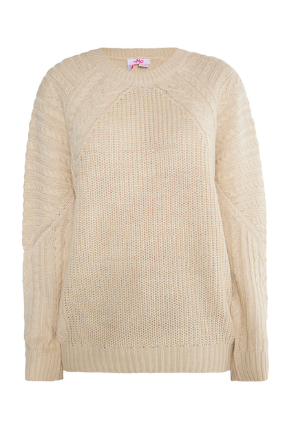 myMo Damen-Strickpullover