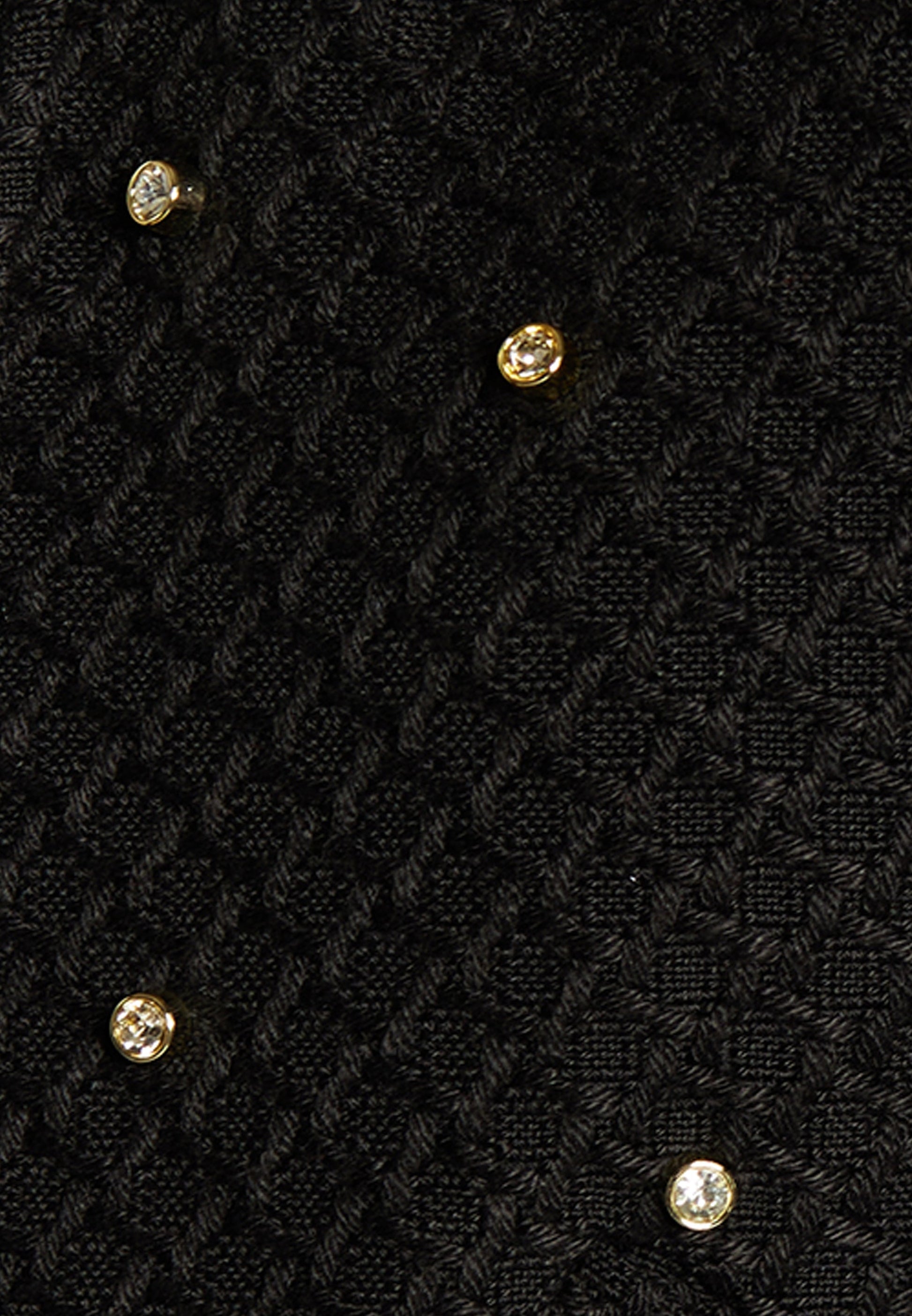 Faina Women's Boucé Jacket With Rhinestones