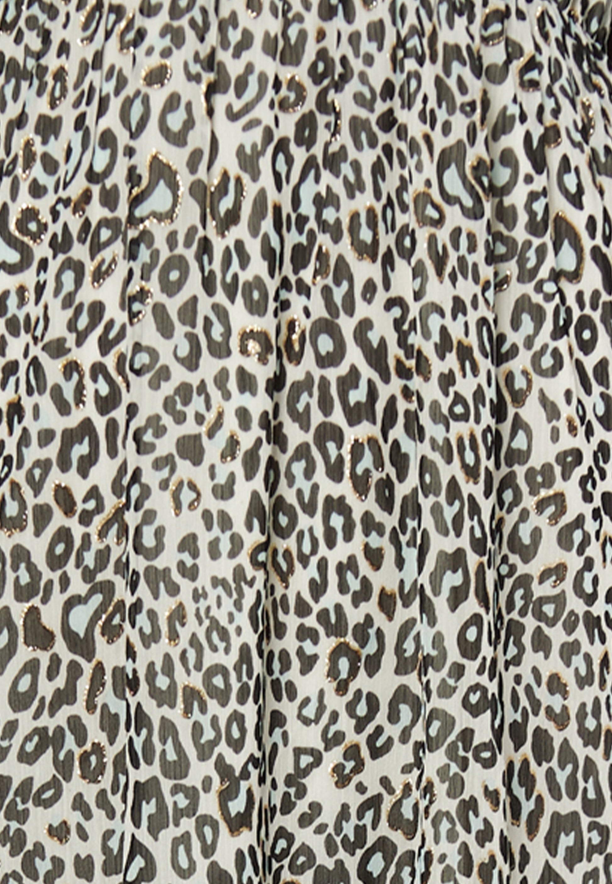 faina Women's Maxi Dress With Leopard Print