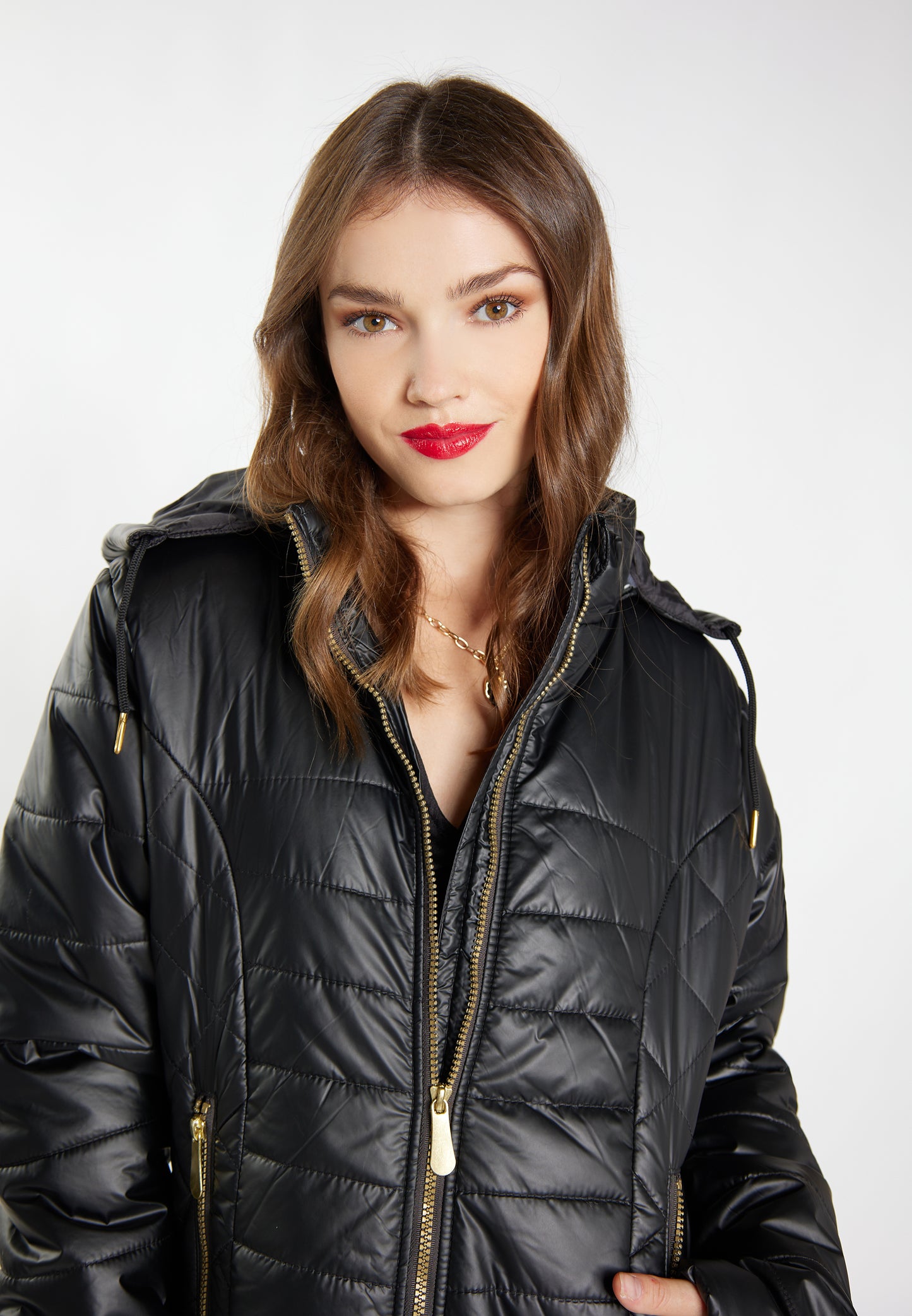 faina Kobiety Ght Pikowany Płaszcz