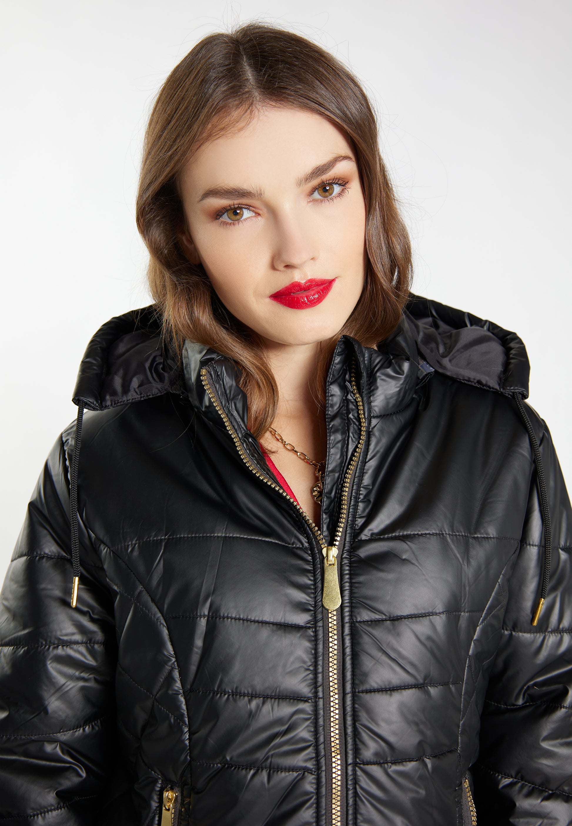 faina Kurtka pikowana dla Kobiety Ghtweight