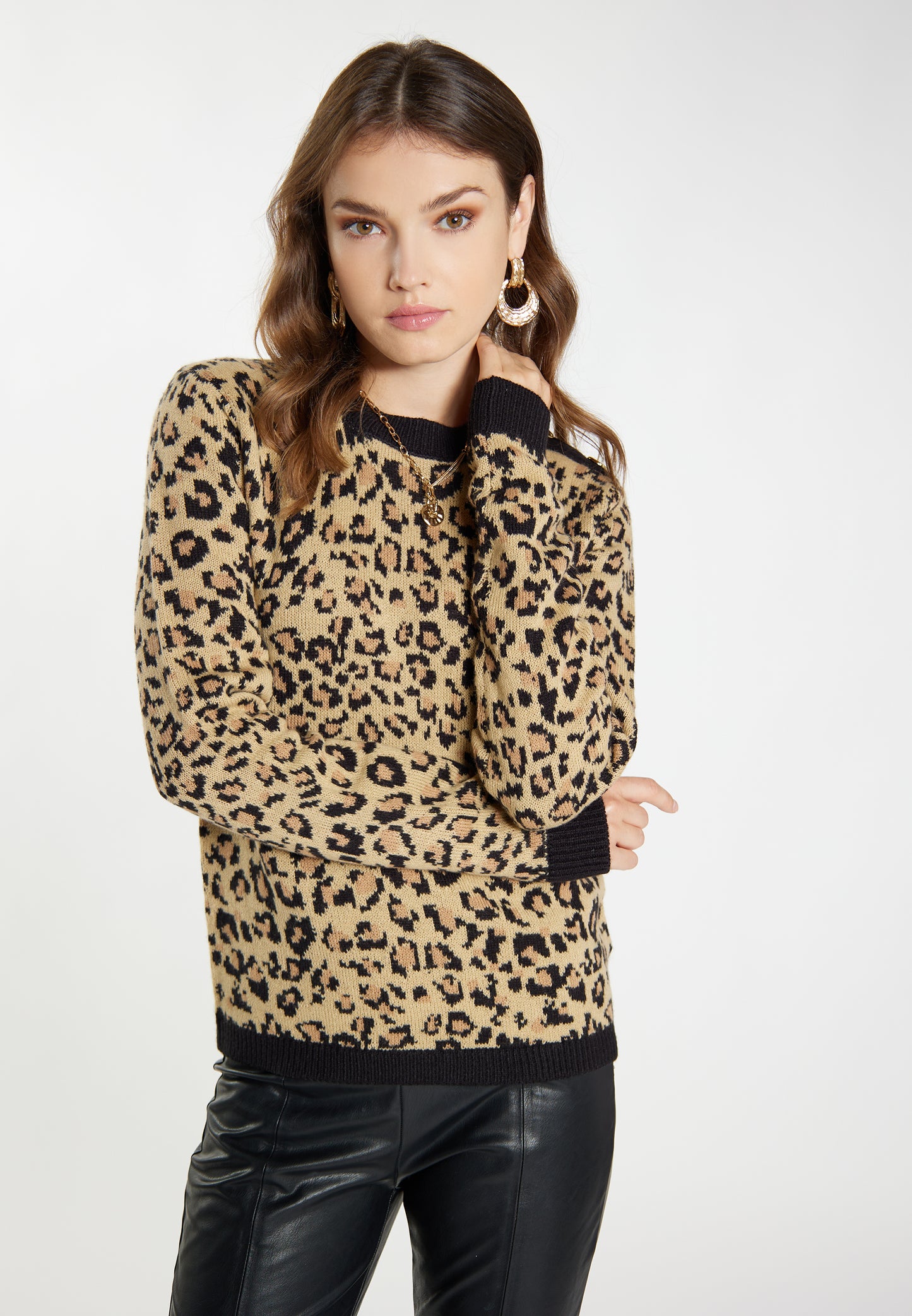 faina Sweter dzianinowy dla Kobiety