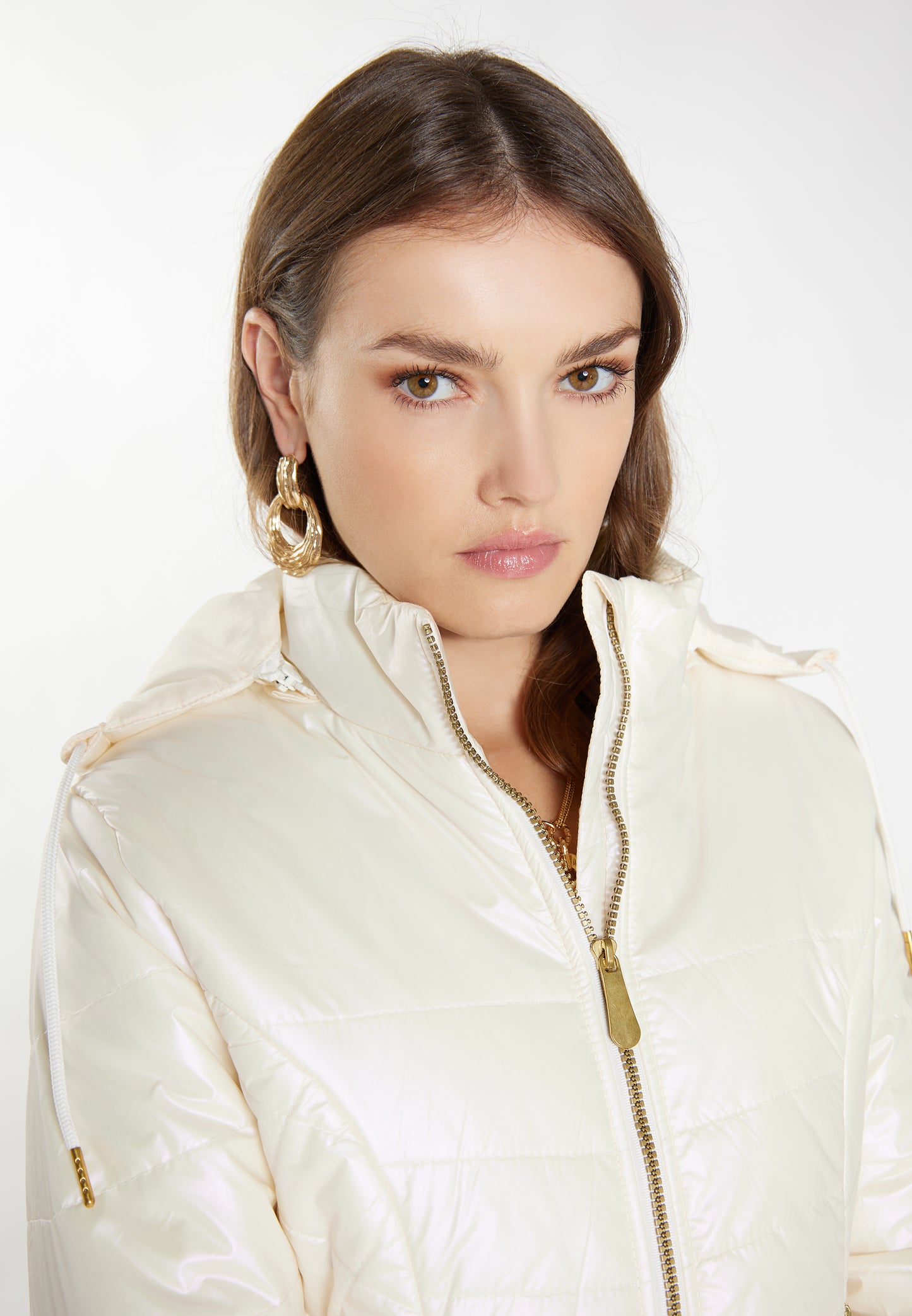 faina Kurtka pikowana dla Kobiety Ghtweight