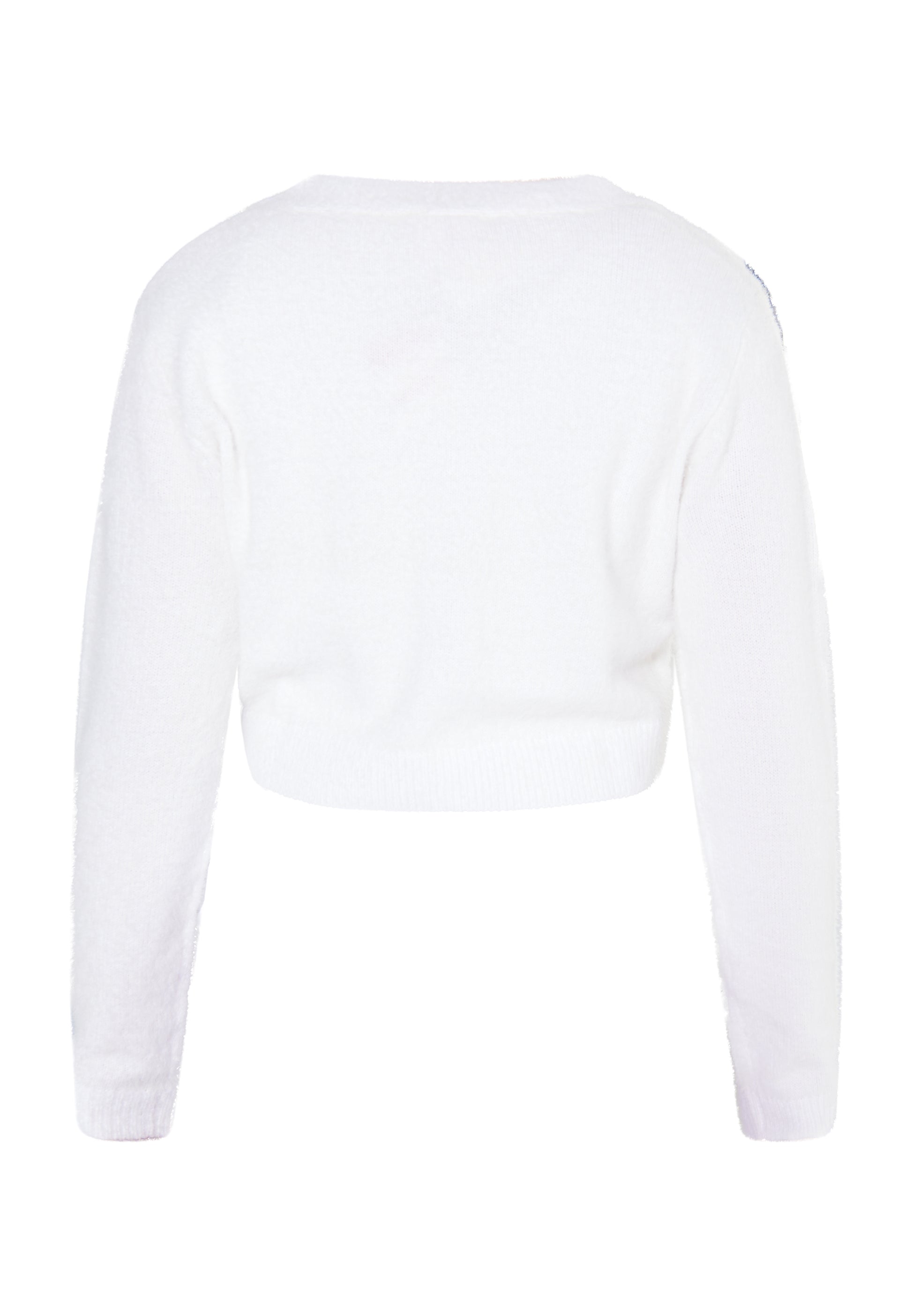 myMo Women's Cropped Cardigan