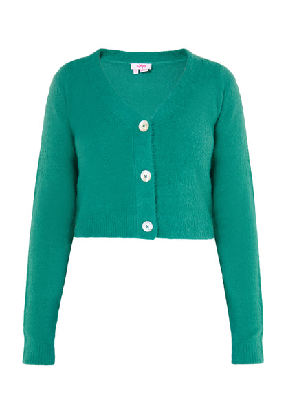 myMo Women's Cropped Cardigan