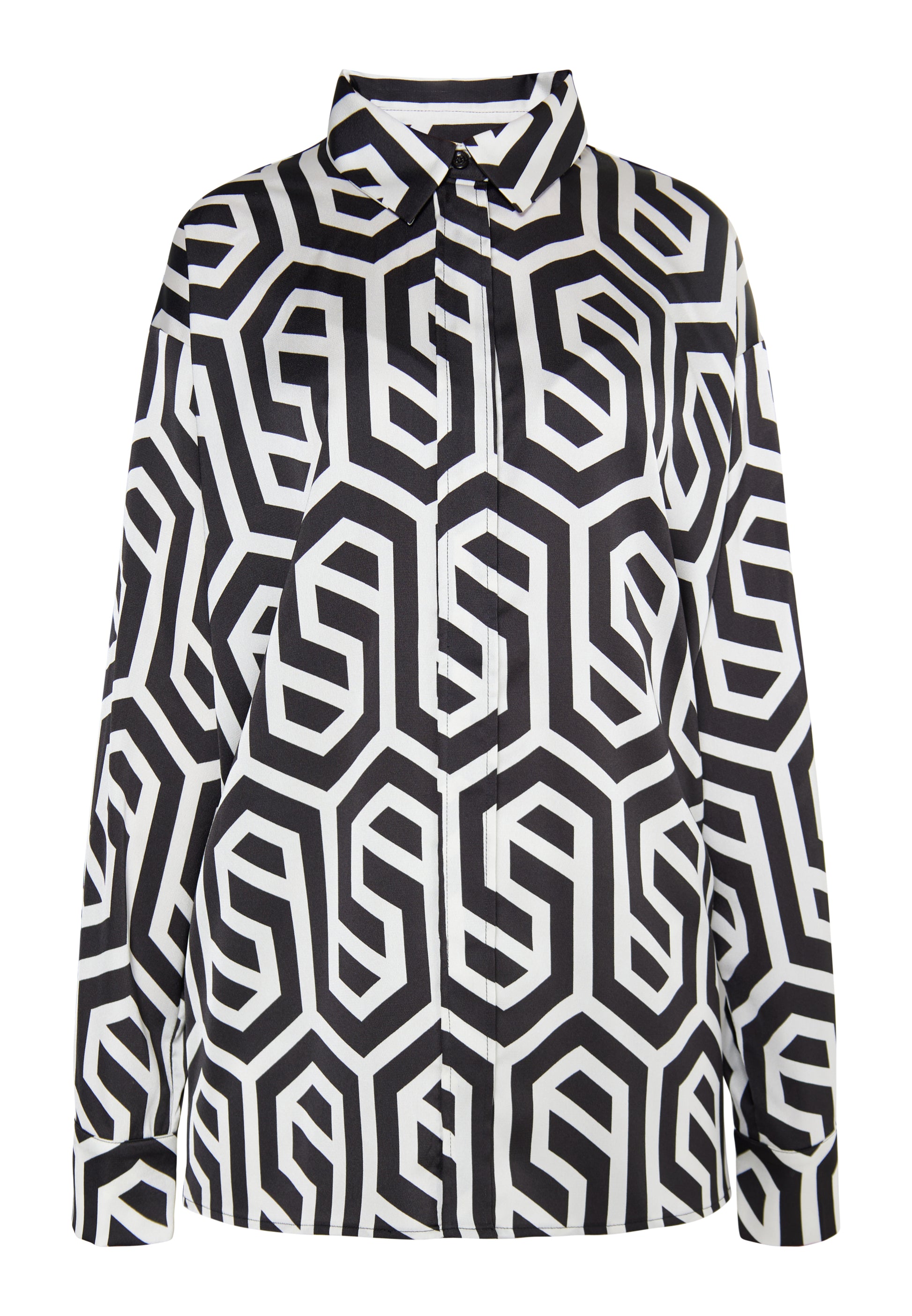 DreiMaster Klassik Damen Hemd Bluse