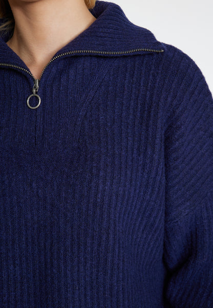 DreiMaster Vintage Damen Rippenstrick Troyer